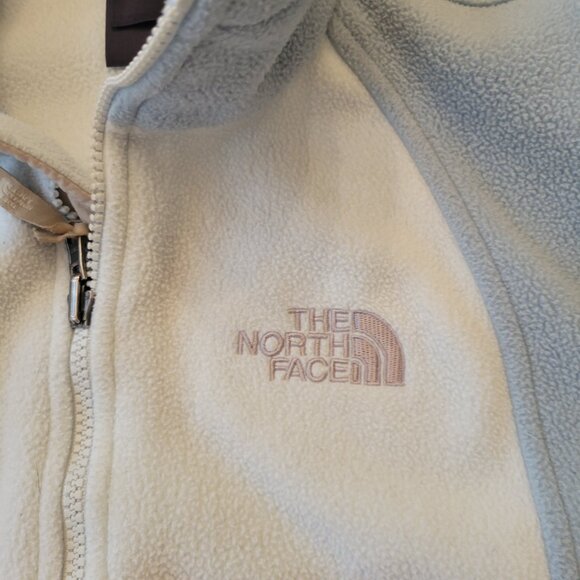 The North Face Women’s Two-Tone Blue Full Zip Fleece Jacket Size Medium - Picture 3 of 10